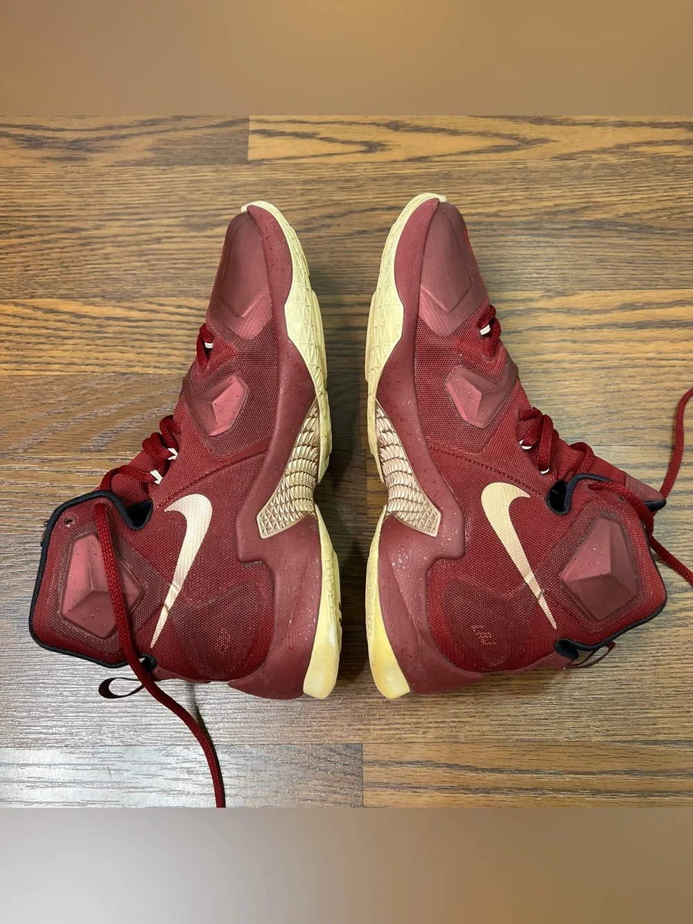 Nike LeBron 13 sneakers in the 